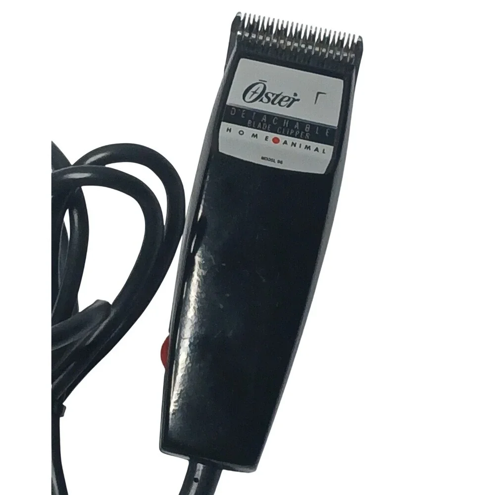 Oster Animal Clippers Black Model 96-01E Detachable Blade Corded - Picture 2 of 4